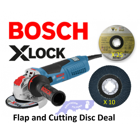 Bosch X-LOCK Flap and Cutting Disc Special Offer 